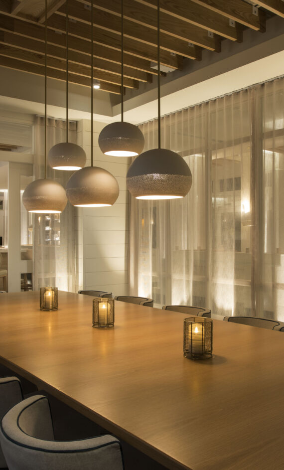 Event space details at First Leg Travels Hotels