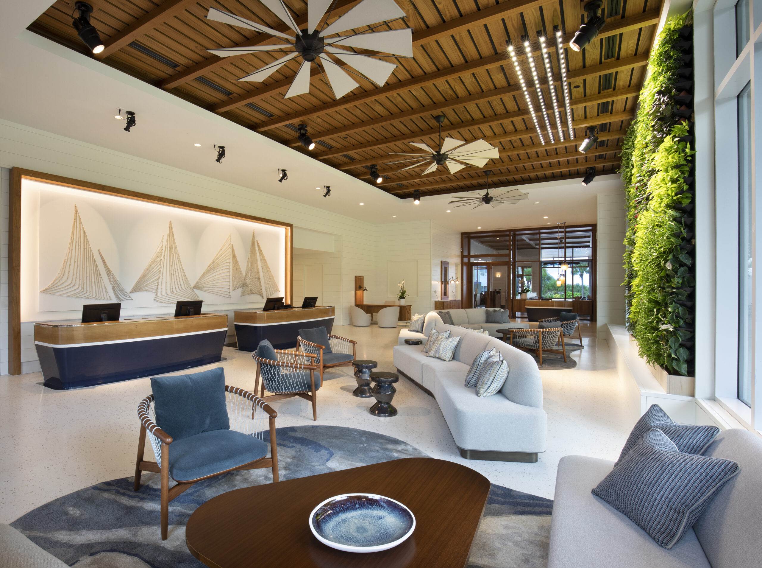 Lobby at Longboat Key Club