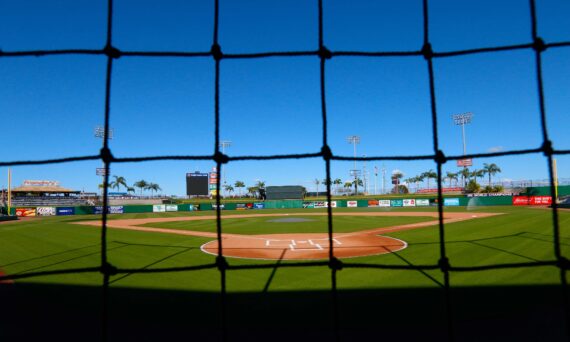A Florida Spring Training ball field.