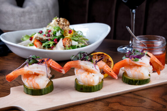shrimp appetizer from drift