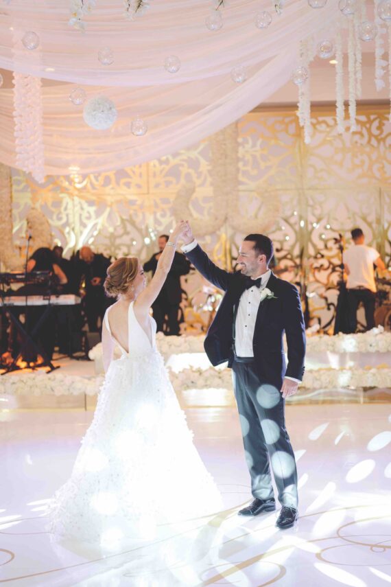 couple dancing in the ball room