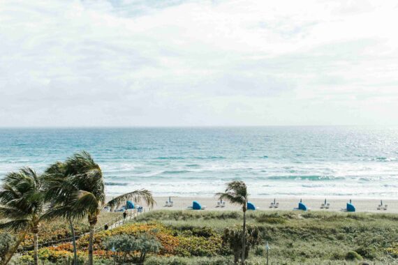 The view of Delray Beach from Opal Grand.