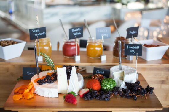 cheese and jam platter